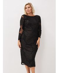 Phase Eight - Trina Rose Midi Dress - Lyst