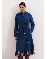 Phase Eight - Petite Nicci Wool Smart Coat - Lyst