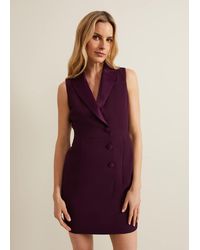 Phase Eight - Lolicia Sleeveless Tux Dress - Lyst