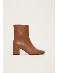 Phase Eight - Heeled Ankle Boots - Lyst