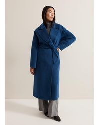 Phase Eight - Darcy Double Faced Wool Smart Coat - Lyst