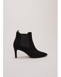 Phase Eight - Suede Ankle Boots - Lyst