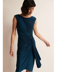 Phase Eight - 's Donna Teal Bodycon Midi Dress - Lyst