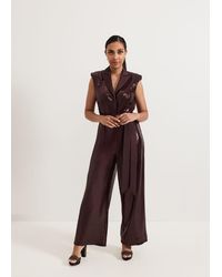 Phase Eight - Petite Ivey Sequin Jumpsuit - Lyst
