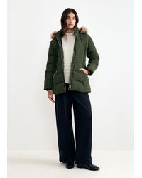 Phase Eight - Amber Shower Proof Short Puffer Coat - Lyst