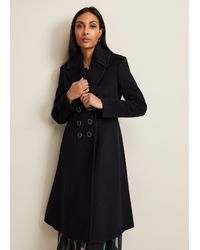Phase Eight - Petite Sandra Wool Fit And Flare Coat - Lyst