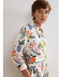 Phase Eight - Zeliha Print Shirt - Lyst