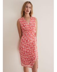 Phase Eight - Khy Geo Wrap Mini Dress - Lyst