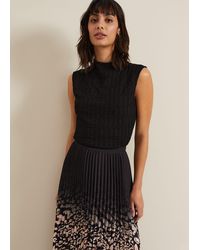 Phase Eight - Haylee Sleeveless Texture Top - Lyst