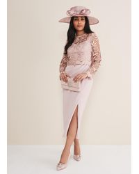 Phase Eight - Petite Adeline Double Layer Dress - Lyst