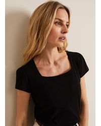 Phase Eight - Bella Square Neck Top - Lyst