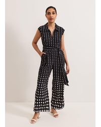 Phase Eight - Petite Delina Geo Jumpsuit - Lyst