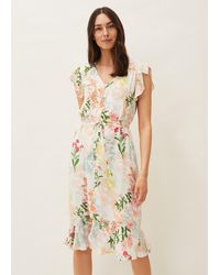 Phase Eight - Remee Floral Shirt Dress - Lyst