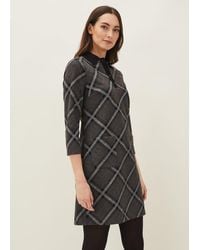 Phase Eight - 's Rayia Check Tunic Dress - Lyst