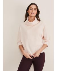 Phase Eight - Camillan Cowl Neck Knit Jumper - Lyst