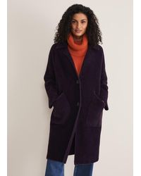 Phase Eight - Floressa Fluffy Knit Coat - Lyst