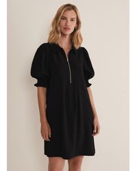 Phase Eight - Candice Zip Mini Dress - Lyst