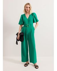 Phase Eight - Margot Puff Sleeve Jumpsuit - Lyst