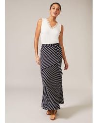Phase Eight - Cheyenne Stripe Maxi Skirt - Lyst