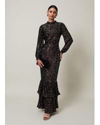 Phase Eight - Celeste Sequin Maxi Dress - Lyst