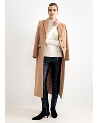 Phase Eight - Alora Pu Ponte Mix Trouser - Lyst
