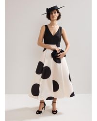 Phase Eight - Delie Spot Fit And Flare Dress - Lyst