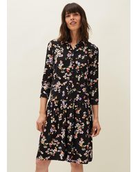 Phase Eight - 's Mina Floral Print Shirt Dress - Lyst