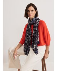 Phase Eight - Circle Print Scarf - Lyst