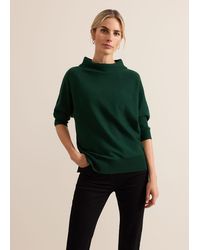 Phase Eight - Salima Funnel Neck Knit Jumper - Lyst