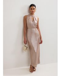 Phase Eight - Libby Metallic Jersey Maxi Dress - Lyst