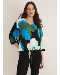 Phase Eight - 's Posey Woven Front Top - Lyst