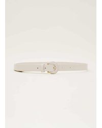 Phase Eight - Self Covered Leather Waist Belt - Lyst
