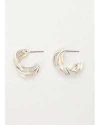 Phase Eight - Triple Hoop Earring - Lyst