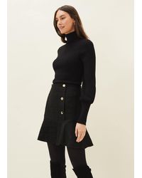 Phase Eight - Ren Tweed Mini Skirt - Lyst