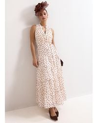 Phase Eight - Nita Polka Dot Maxi Dress - Lyst