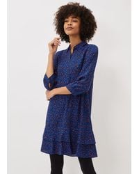 Phase Eight - Penelope Animal Print Swing Dress - Lyst