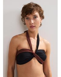 Phase Eight - Colour Block Bikini Top - Lyst
