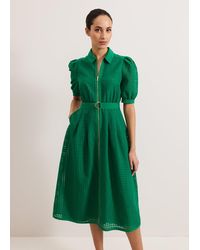 Phase Eight - Carey Check Dress - Lyst