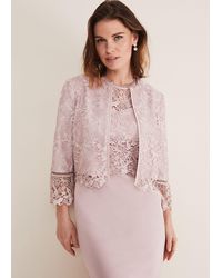 Phase Eight - Isabella Lace Jacket - Lyst