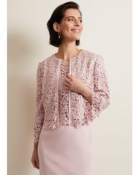 Phase Eight - Daisy Lace Jacket - Lyst