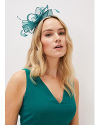 Phase Eight - Bow And Feather Headband - Lyst