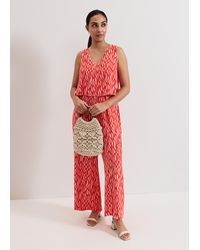 Phase Eight - Petite Loren Scallop Edge Jumpsuit - Lyst