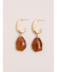 Phase Eight - Drop Stone Earrings - Lyst