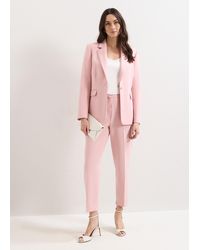 Phase Eight - Petite Fara Taper Tailored Trousers - Lyst