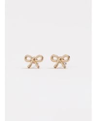 Phase Eight - Mini Bow Earrings - Lyst