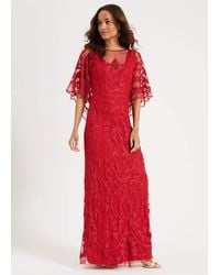 Phase Eight - Aviana Tapework Lace Maxi Dress - Lyst