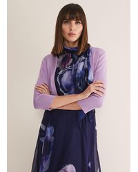 Phase Eight - Salma Lightweight Knitted Jacket - Lyst
