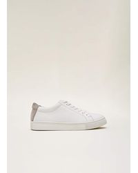 Phase Eight - Fleur Leather Trainers - Lyst