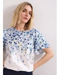 Phase Eight - Rowan Floral Woven Front Top - Lyst