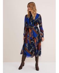 Phase Eight - Chantilly Chiffon Shirt Dress - Lyst